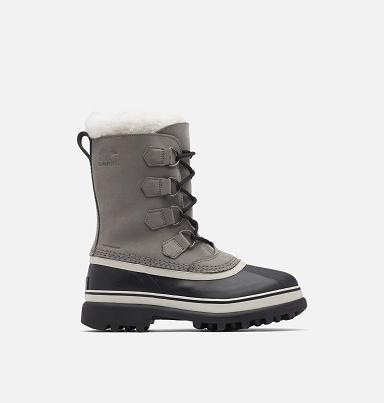 Sorel Caribou Boots UK - Womens Waterproof Boots Black (UK8210637)